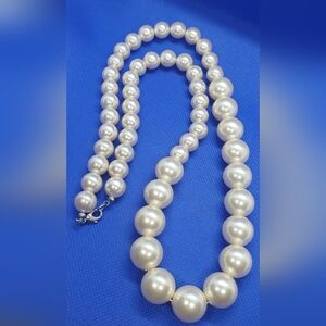 NECKLACE- PEARLS - Fashion faux pearls choker necklace